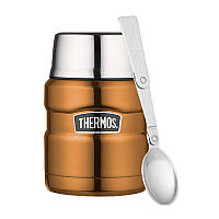 Thermos Style Термос для Їжі з ложкою 470мл, мідний колір 173023