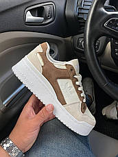 Жіночі кросівки Adidas Forum Bold Brown White Beige ALL09128, фото 6