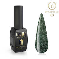Світловідбиваючий гель-лак Effulgence 08 #03 Milano Cosmetic, 8 мл