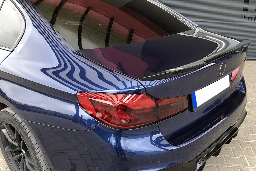 Спойлер BMW G30 тюнінг сабля стиль M4