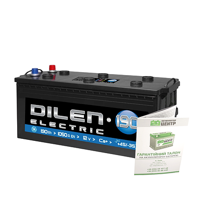 Dilen Electric 190 Ah 1050 EN, фото 2