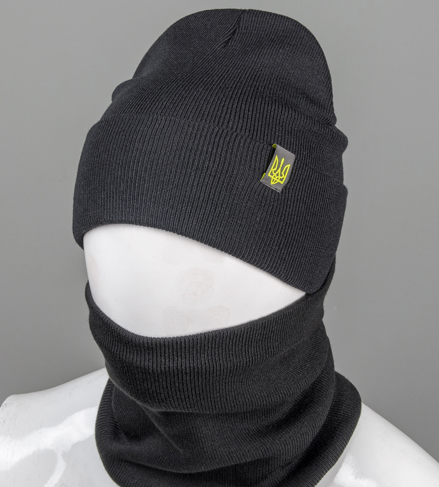 Комплект молодіжний Остін Тризуб (20201), Чорний, фото 1