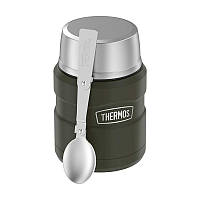 Thermos Style Термос для Їжі з ложкою 470мл, темно-зелений 173029