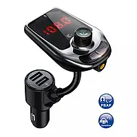 💙FM-трансмітер автомобільний bluetooth модулятор Car D5 2USB 2.1A