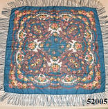 Павлопосадська вовняна хустка (52005), фото 3