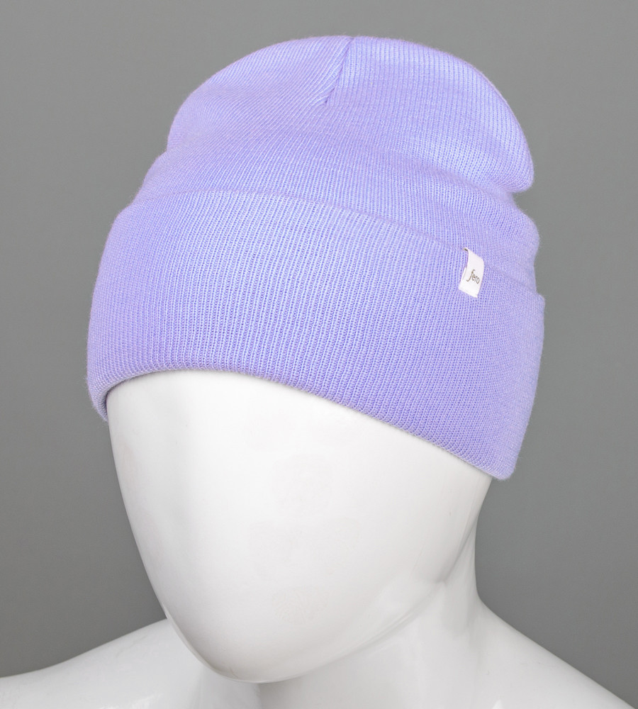 Шапка молодіжна "Ріжки" Nord, FERO (m20), Бузковий, фото 1