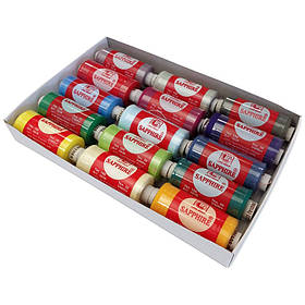 Набір швейних поліестерових ниток SAPPHIRE різних кольорів