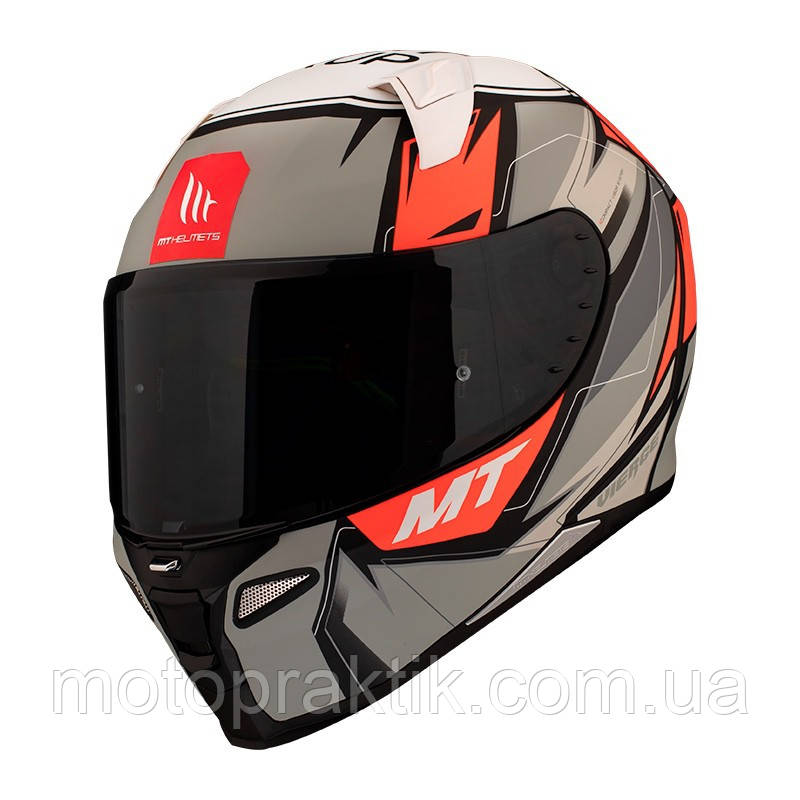 MT Revenge 2 Xavi Vierge A5 Matt Red, XS Мотошолом інтеграл