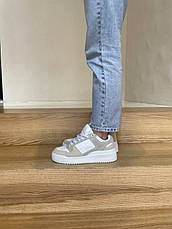 Жіночі кросівки Adidas Forum Bold White Beige ALL09124, фото 6