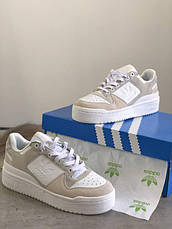 Жіночі кросівки Adidas Forum Bold White Beige ALL09124, фото 5