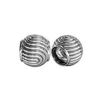 Бусинка срібна Шарм Хвиля