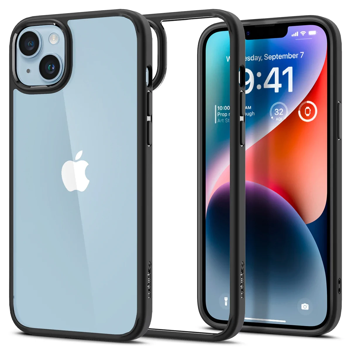 Чохол Spigen для iPhone 14 Plus — Ultra Hybrid, Matte Black (ACS04895)