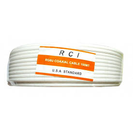 Коаксіальний кабель RG-6U RCI (1,0CCS+32/0,12AL-MG) 100м.