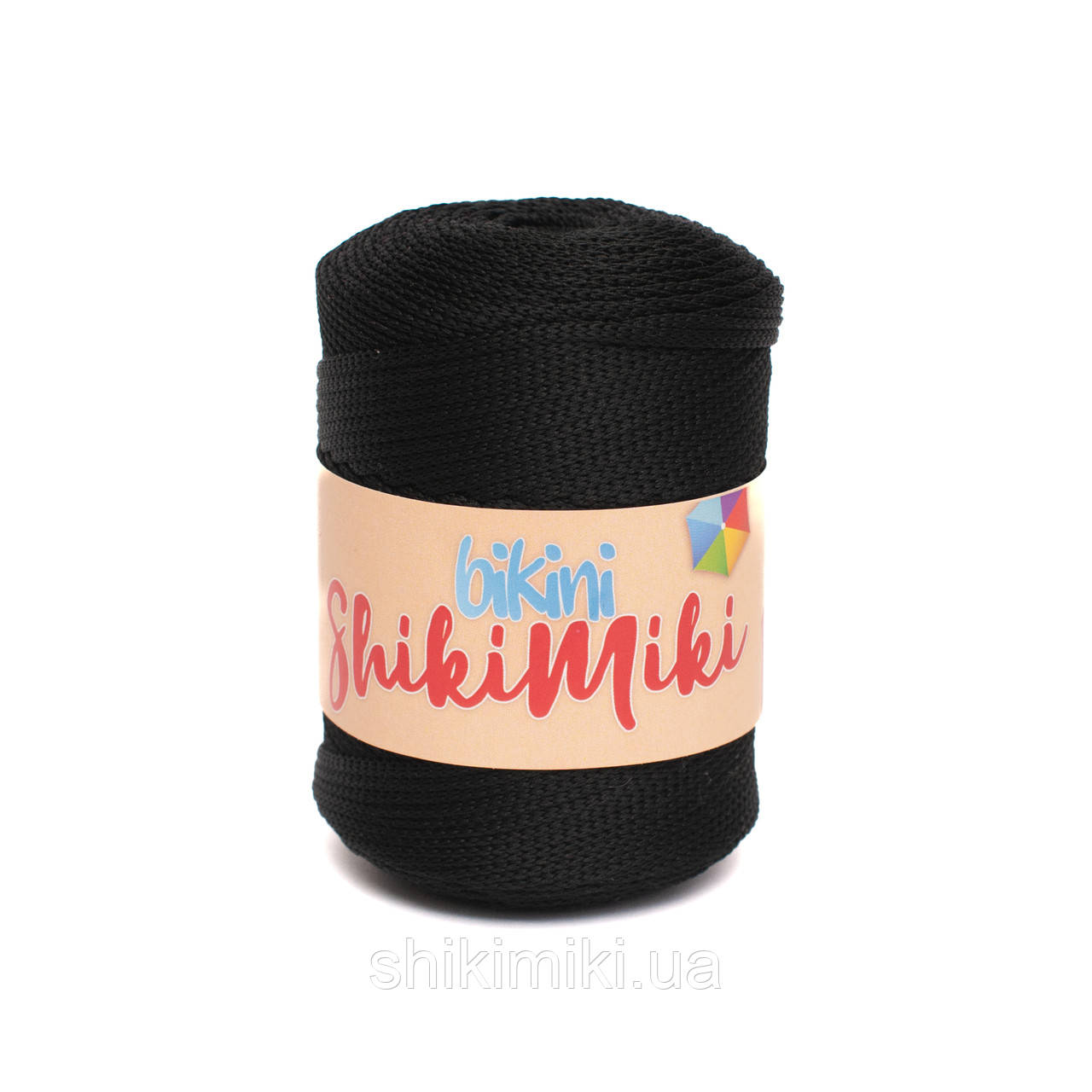 Поліефірний шнур Shikimiki Bikini 2 mm, колір Чорний