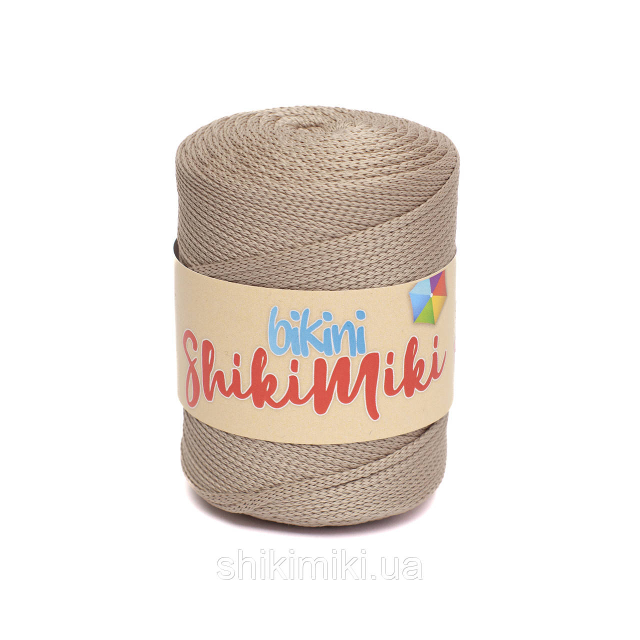 Поліефірний шнур Shikimiki Bikini 2 mm, колір Латте