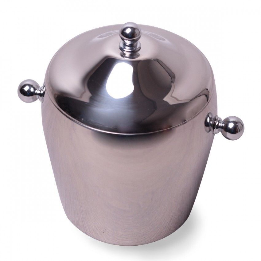 Відро для льоду з кришкою та двома ручками 2 л Kamille KM-4356, фото 1