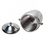 Відро для льоду з кришкою та двома ручками 2 л Kamille KM-4356, фото 4