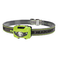 Ліхтарик налобний. "PLUS-PLUS" 4 режими світла. (PL)