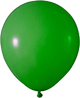 Латексный воздушный шар-гигант без рисунка Balonevi Зеленый, 18" 45 см