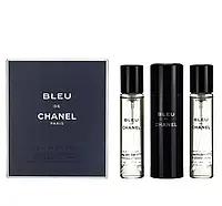 Оригинал Chanel Bleu de Chanel 3*20 ml ( Шанель Блю де шанель ) туалетная вода