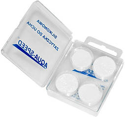 Беруші Aqua Speed Silicone Ear's Plug 3374 (131) Прозорі (5908217633743)