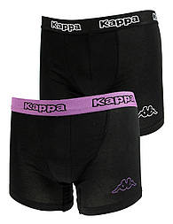 Труси-боксери Kappa Boxers 2-pack S black/violet 304JB30-987
