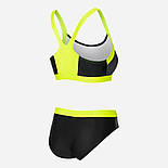 Купальник роздільний жіночий Aqua Speed Naomi 460-138 34 (XS) Чорний/Сірий/Флуоресцентний жовтий (5908217671073), фото 2