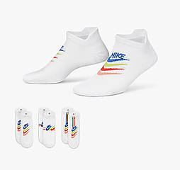 Шкарпетки Nike W NK EVERYDAY PLUS LTWT NS 3PR - DH5474-902