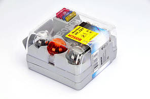 Автомомобільна лампа (набір) Bosch H7 12V P21W (8 ламп + 4 запобіжника в кейсі)