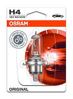 Автомобильная лампа Osram Original H4 12V 60/55W цоколь P43T галоген