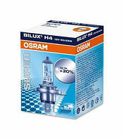Автомобильная лампа Osram Super+30% H4 12V 60/55W цоколь P43T галоген