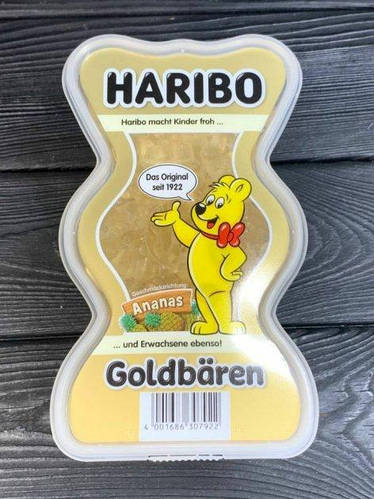 Купить Желейные мишки Haribo Goldbears Ananas 450 г, цена 295 ₴ — Prom ...
