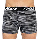 Труси-боксери Puma Bold Stripe Boxer 2-pack XL gray 501002001-200, фото 2