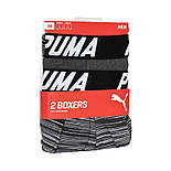 Труси-боксери Puma Bold Stripe Boxer 2-pack XL gray 501002001-200, фото 6