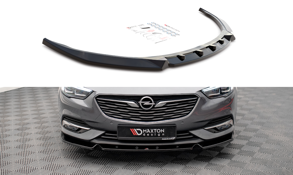 Сплітер Opel Insignia B (2017+) тюнінг обвіс губа спідниця елерон (V2)