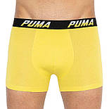 Труси-боксери Puma Logo AOP Boxer 2-pack XL yellow/gray 501003001-020, фото 4