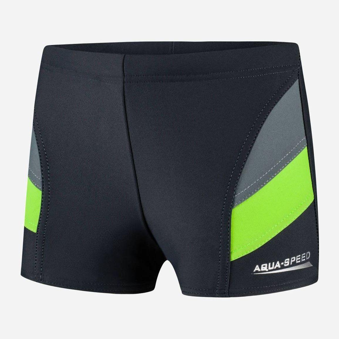 Плавки Aqua Speed Andy 5604 (349-38) 134 см Чорний/Сірий/Зелений (5908217656049), фото 1