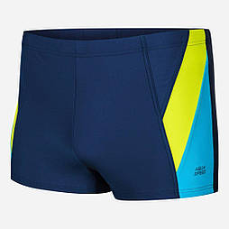 Плавки Aqua Speed Logan 226-426 88-94 см (XXL) Темно-синій/Блакитний/Жовтий (5908217680662)