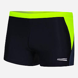 Плавки Aqua Speed Dario 346-138 44-46 (М) Чорний/Темно-сірий/Флуоресцентний Жовтий (5908217662330)