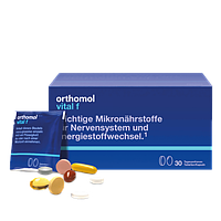 Витамины Orthomol Vital F (Ортомол Витал Ф) от эмоционального выгорания 30 капсул. Германия