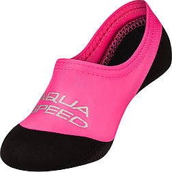 Шкарпетки для басейну Aqua Speed NEO SOCKS 6099 (177-03) 20-21 Чорно-рожевий (5908217660992)