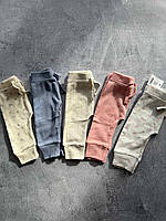 Хлопковые штанишки для новорожденных в рубчик для девочек от George