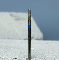 Алмазная фреза Staleks, форма «Цилиндр» синяя (диаметр 2,3 мм) производство Европа ( "№ 1040")
