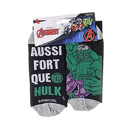 Шкарпетки Marvel Avengers Hulk 1-pack 43-46 black 93154862-1