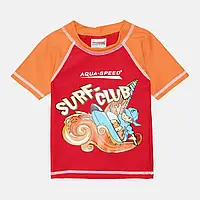 Футболка для плаванья Aqua Speed SURF-CLUB T-SHIRT 2033 383-31 128 см Красный/Оранжевый (5908217620330)