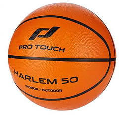 М'яч баскетбольний PRO TOUCH Harlem 50 чорно-жовтогарячий 80975474-7