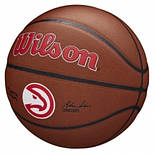 М'яч баскетбольний Wilson NBA Team Alliance Bskt Atl Hawks размер 7 Amber (WTB3100XBATL), фото 3
