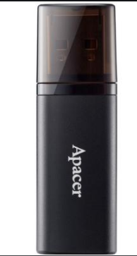 Флеш-пам`ять 64GB "Apacer" AH25B USB3.1 black №7102