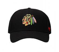 Кепка MVP 47 Brand NHL CHICAGO BLACKHAWKS One Size GREY-black H-MVP04WBV-BKA