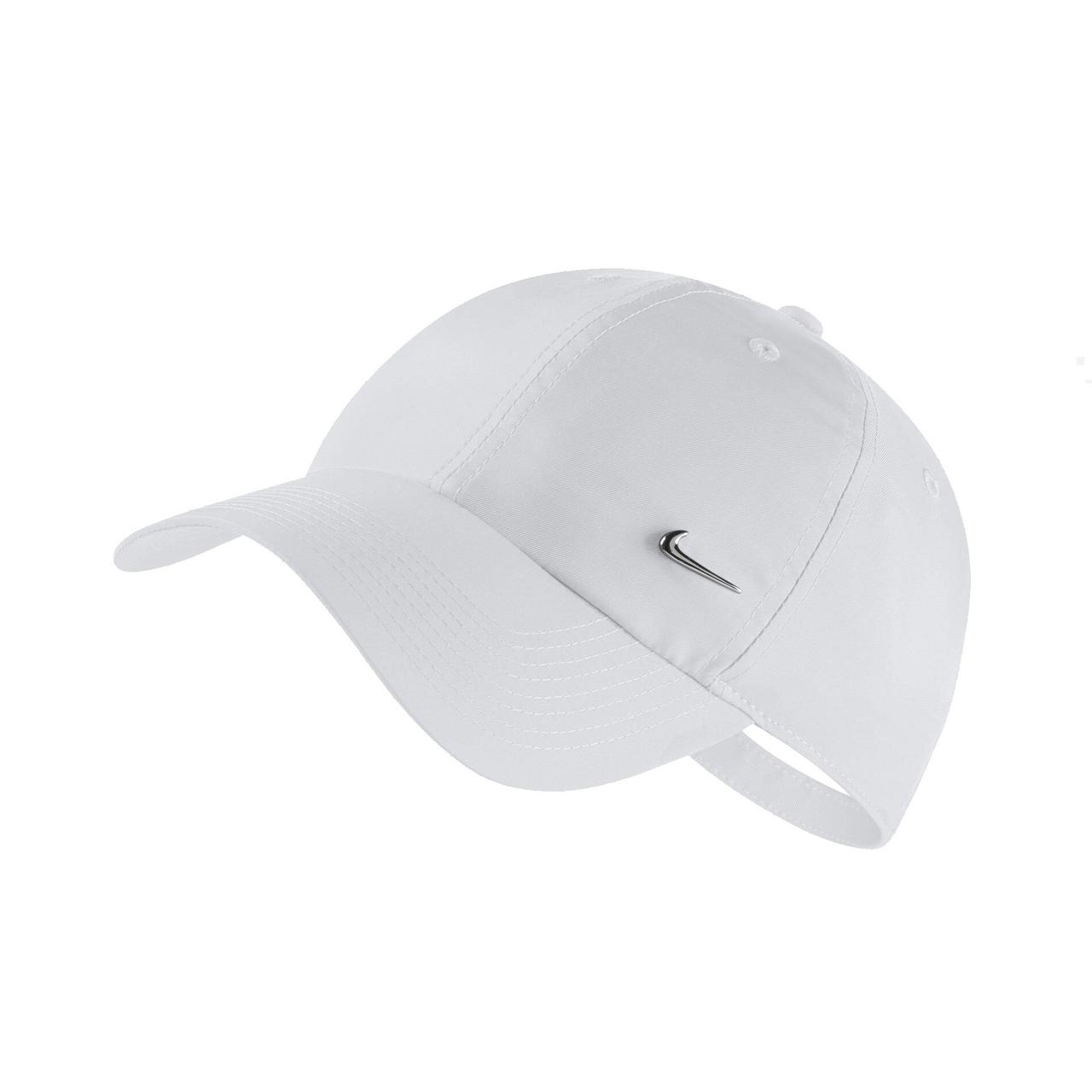 Кепка Nike H86 Cap Metal Swoosh white — 943092-100